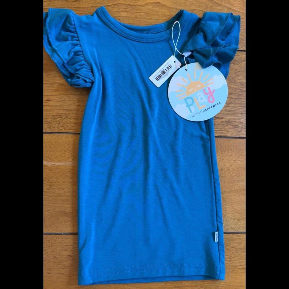 Little Sleepies Flutter Tee 6-12m
